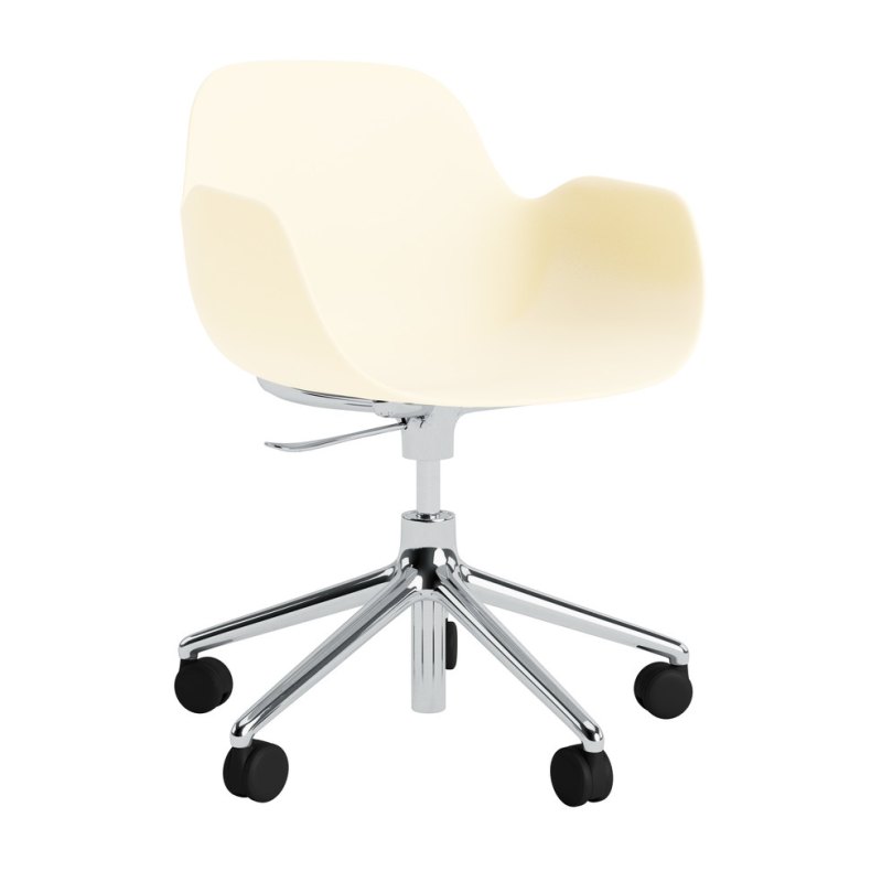 FORM ARMCHAIR SWIVEL 5W GAS LIFT ALU