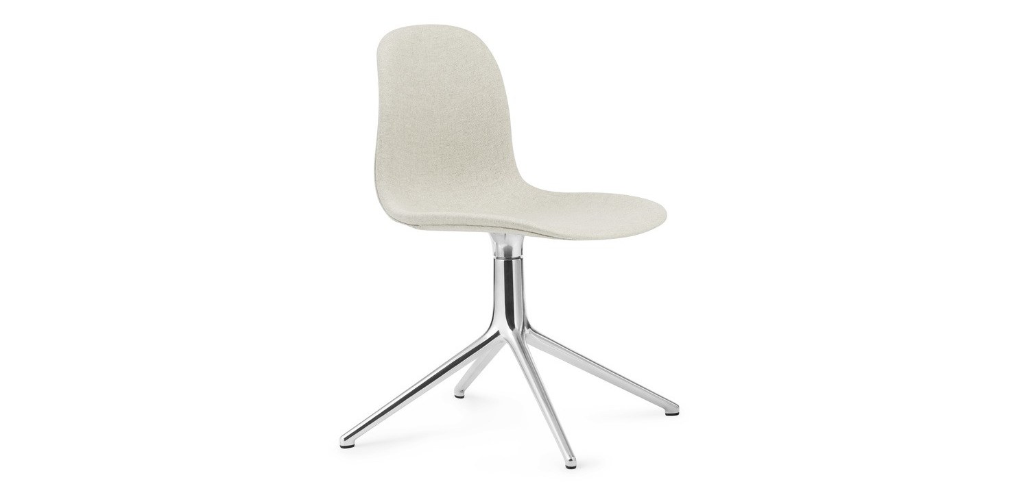 FORM CHAIR SWIVEL 4L FULL UPHOLSTERY ALU