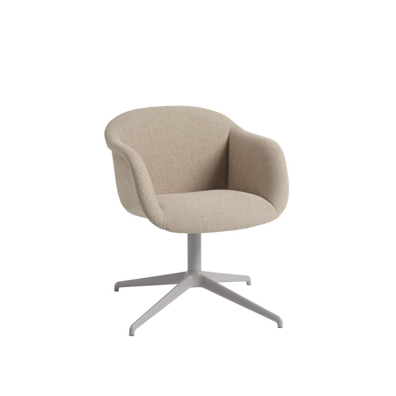 Fiber Soft Armchair Swivel Base