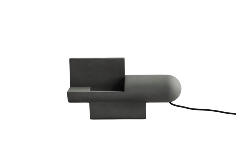 Brutalist Lamp - Concrete