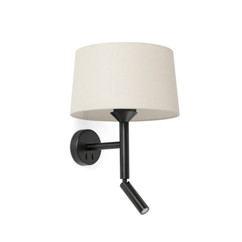 WINDSOR wall lamp with reader