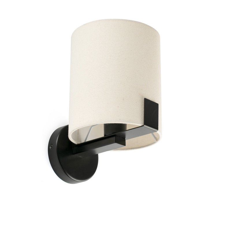 NILA Black and off white lamp