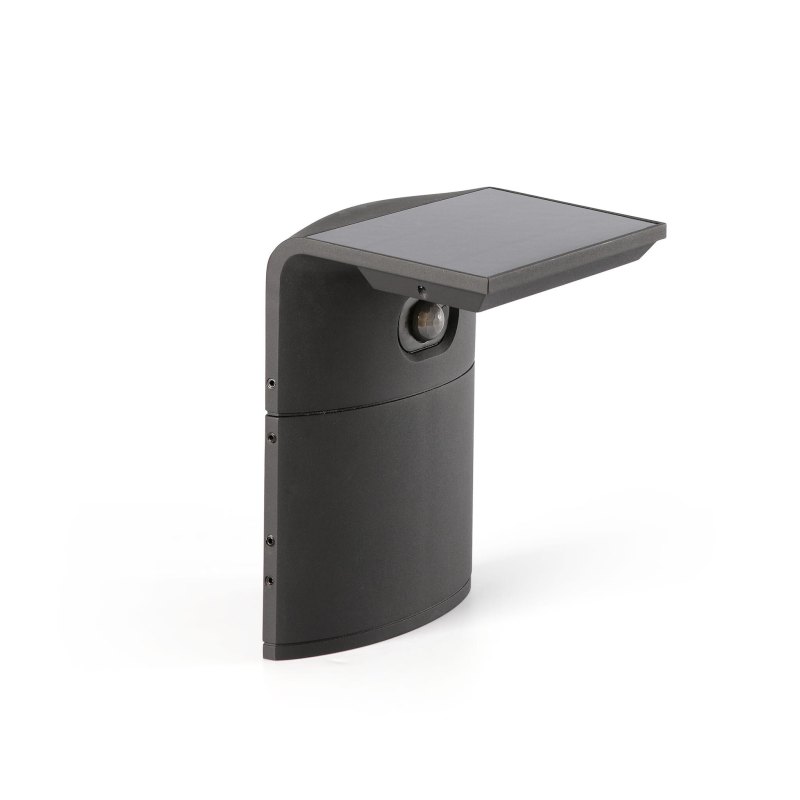 LUMA Dark grey bollard