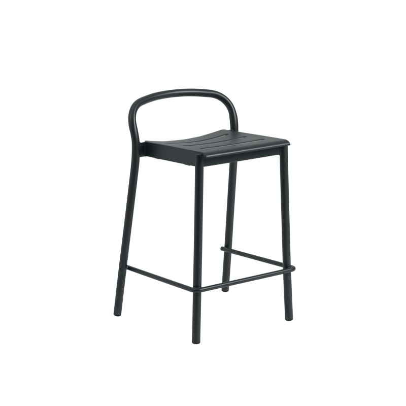 Linear Steel Counter Stool