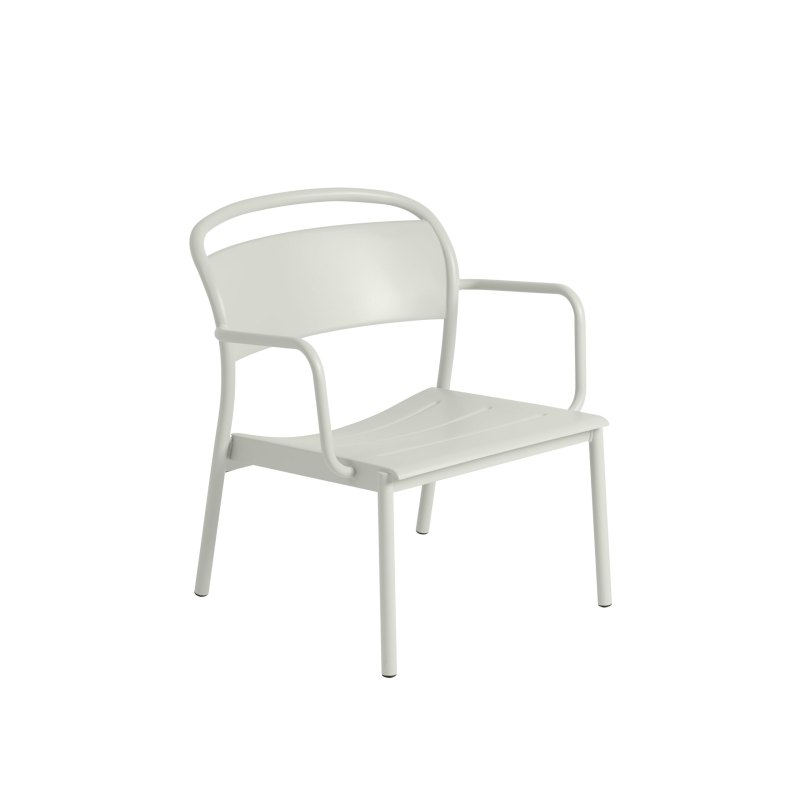Linear Steel Lounge Armchair