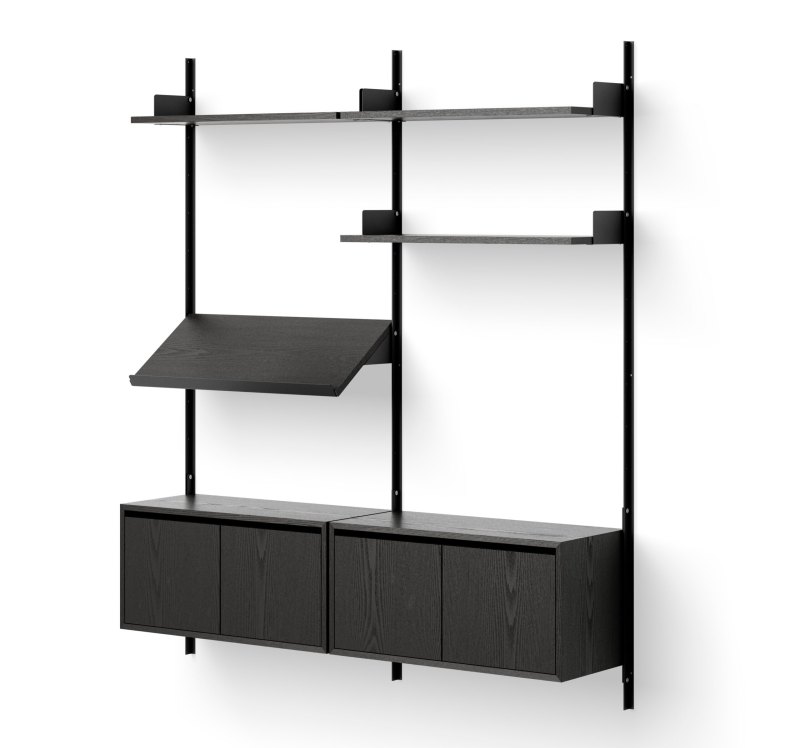 New Works Living Shelf Cabinets Low w. Doors