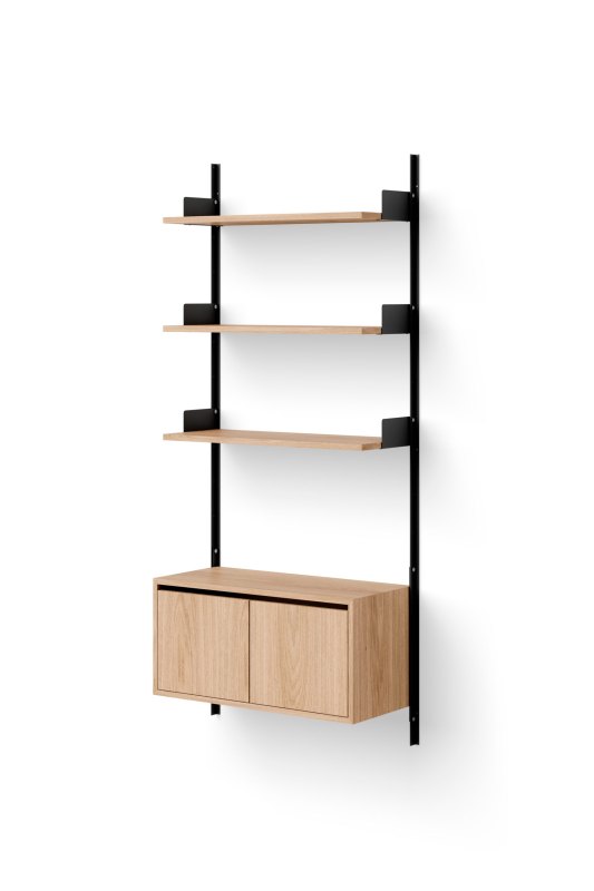 New Works Wall Shelf 1900 Cabinet w. Doors