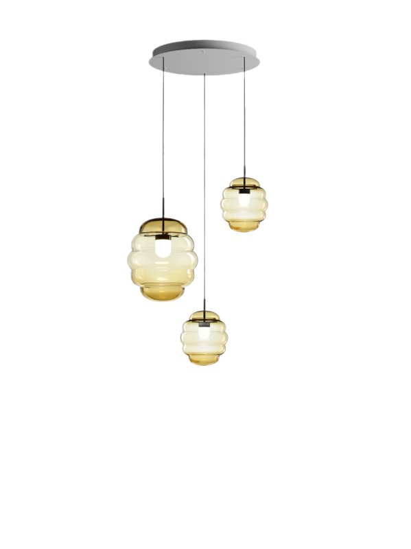 Blimp pendant chandelier