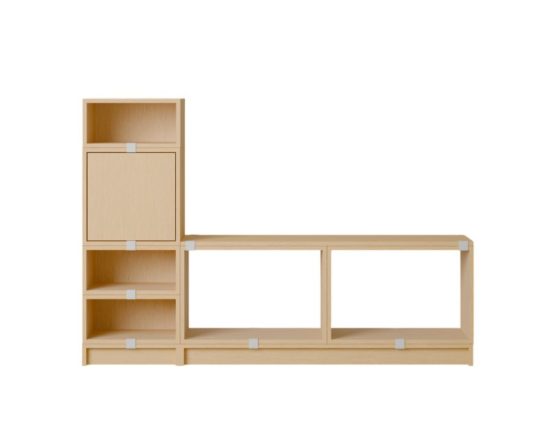 Stacked Hallway Storage