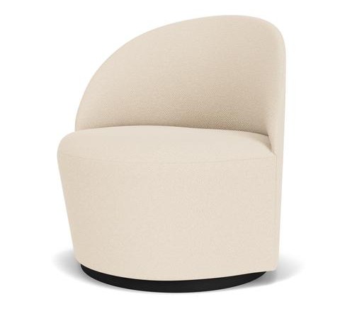 TEAROOM SIDE CHAIR, SWIVEL W/RETURN