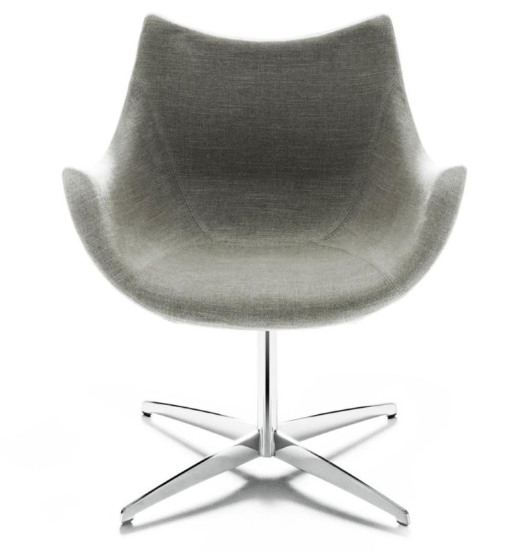 Basket rotating armchair