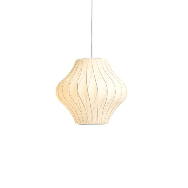 Nelson Pear Crisscross Bubble Pendant